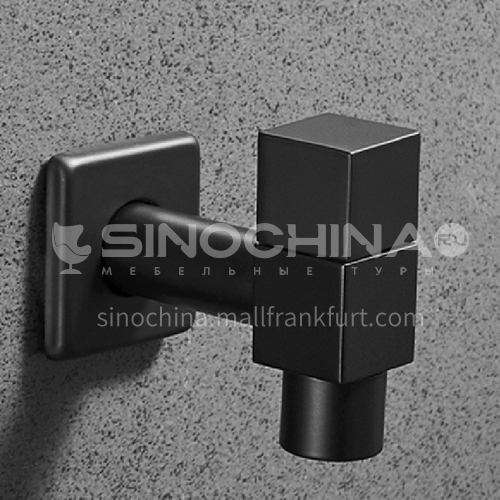 Bathroom black single cold mop sink faucet  LW-QQ012